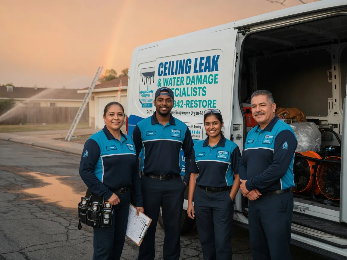 Ceiling Leak Cleanup company in Kingsville, OH