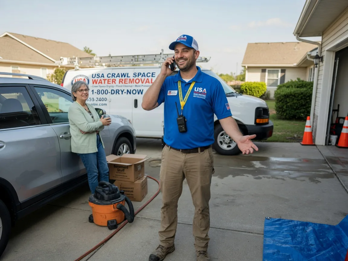 Crawl Space Water Removal Kingsville, OH FAQs